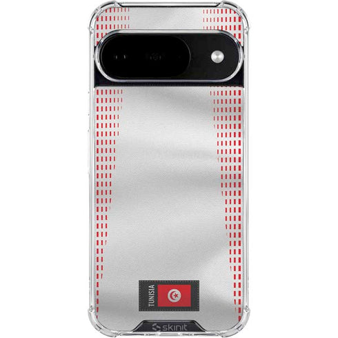 Tunisia Soccer Flag Google Pixel 10 Clear Case